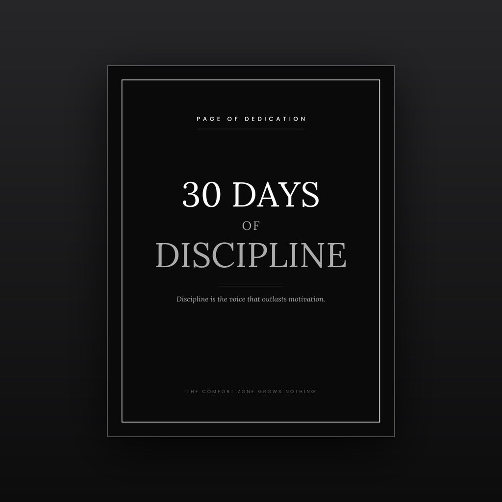 30 Days of Discipline — Habit Tracker
